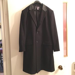 H & M long pea coat size 44r L